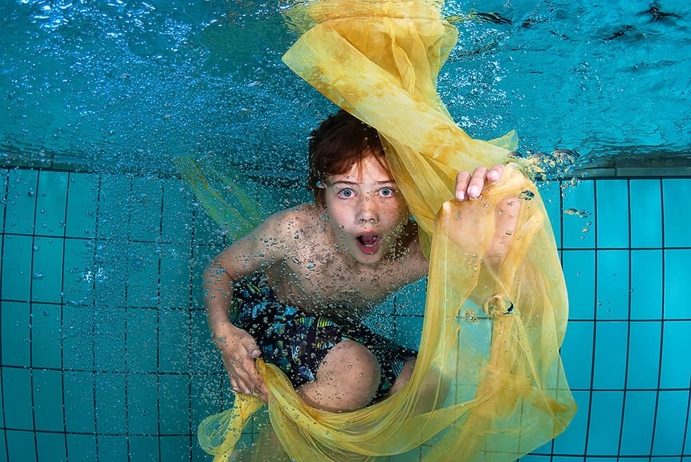 Kinderdromen onder water