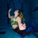 Zeemeerminfotografie onder water