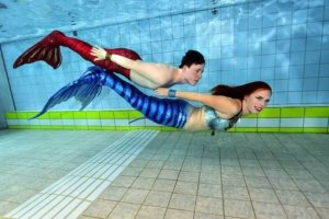 Onderwaterfotografie Zeemeerminnen Onderwaterfotoshoot