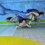 Onderwaterfotografie Zeemeerminnen Onderwaterfotoshoot