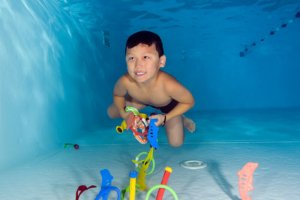 Onderwaterfotograaf Diplomazwemmen