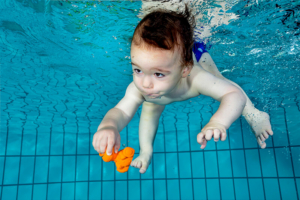 Onderwaterfotografie baby's