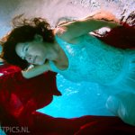 Ouder- en kind Onderwaterfotoshoot