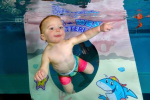 Baby-, Peuter- en Kleuter Portretfotografie Onderwater