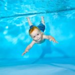 Baby-, Peuter- en Kleuter Portretfotografie Onderwater