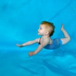Baby-, Peuter- en Kleuter Portretfotografie Onderwater