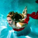 Model Portfolio Onderwaterfotoshoot